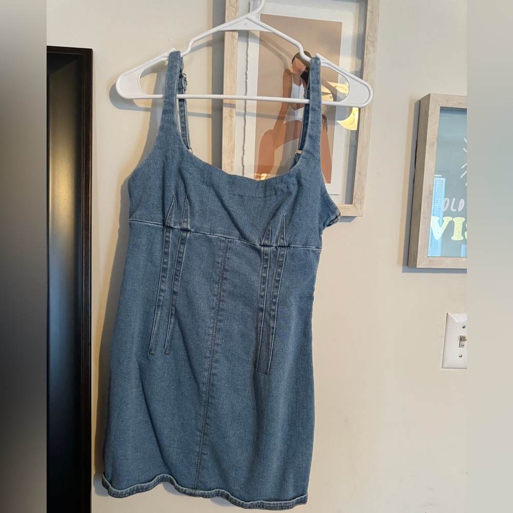 Denim dress
